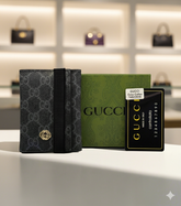 GUCC PREMIUM TRI FOLD  MENS WALLET